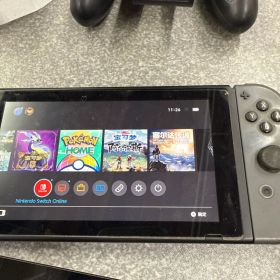 付属品なしNintendo Switch グレー 本体左なし