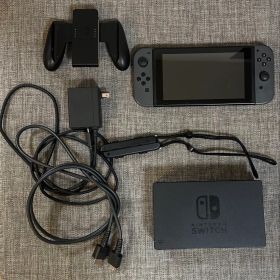 Nintendo Switch 本体 グレー 箱なし
