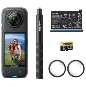 Insta360 アクションカメラ「Insta360 X4」アドベンチャーキット CINSABMA-X407 8K 360 Action Cam