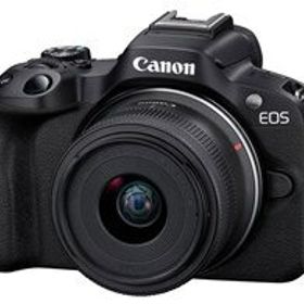 ★キヤノン / CANON EOS R50 RF-S18-45 IS STM レンズキット [ブラック]【デジタル一眼カメラ】【送料無料】