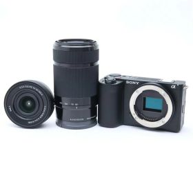 【中古】 《美品》 SONY VLOGCAM ZV-E10 II ダブルズームレンズキット ZV-E10M2X B ブラック [ デジタルカメラ ]