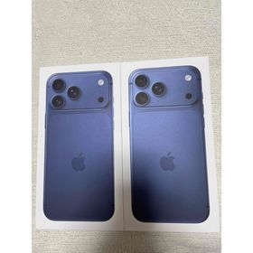 iPhone17 Pro Max 256GB ディープブルー 2台 未開封(スマートフォン本体)