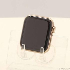〔中古〕Apple(アップル) Apple Watch Series 4 GPS + Cellular 40mm ゴールドステンレススチールケース バンド無し〔247-ud〕