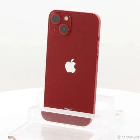 ソフマップ 〔中古品〕 iPhone13 128GB プロダクトレッド MLNF3J／A SIMフリー【276】