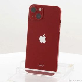 ソフマップ 〔中古品〕 iPhone13 128GB プロダクトレッド MLNF3J／A SIMフリー【344】
