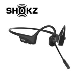 【2025Upgrade】Shokz ショックス SKZ-EP-000039 マイク付き 骨伝導ワイヤレスヘッドフォン Bluetooth5.1 イヤホン 通話可能 OPEN COMM2 軽量 ブラック【送料無料】