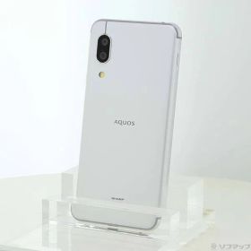 ソフマップ 〔中古品〕 AQUOS sense3 64GB シルバーホワイト SHV45SWU UQ mobile SIMフリー【262】