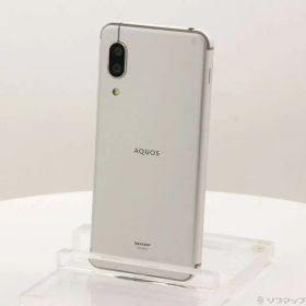 ソフマップ 〔中古品〕 AQUOS sense3 64GB シルバーホワイト SH-M12 SIMフリー【262】