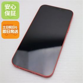 アイフォーン(iPhone)のSIMフリー iPhone12 64GB レッド M777(スマートフォン本体)