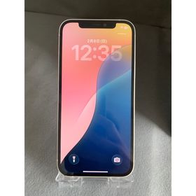 超美品 国内版 SIMフリー iPhone12 128GB ホワイト色(スマートフォン本体)
