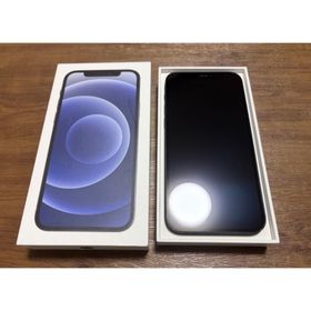 アイフォーン(iPhone)の【美品・送料無料】iPhone 12 256GB ブラック SIMフリー(スマートフォン本体)