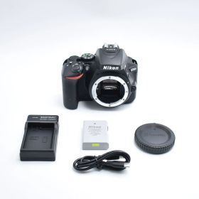 B#11204 Nikon デジタル一眼レフカメラ D5500 ボディー ブラック 2416万画素 3.2型液晶 タッチパネル D5500BK