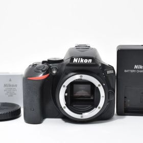 シャッター回数92760回！■美品■ Nikon D5500 ブラック D5500BK