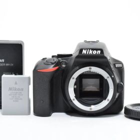 ★極上美品★《ショット数5,264回》ニコン NIKON D5500 ボディ ブラック★ YMA9325＃25
