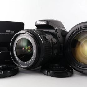 Nikon デジタル一眼レフカメラ D5500 ダブルズームキット ブラック 2416万画素 3.2型液晶 タッチパネルD5500WZBK