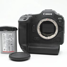 Canon キヤノン EOS R3 ボディ フルサイズ ミラーレスカメラ (ショット数9000枚以下) ミラーレス一眼レフカメラ 【中古】