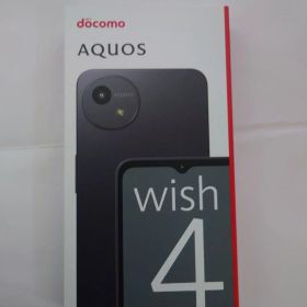 AQUOS wish 4 ブラック SH-52E