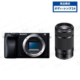 ソニー α6400 ILCE-6400 ボディ ブラック + 望遠ズームレンズセット E 55-210mm F4.5-6.3 OSS ブラック SONY
