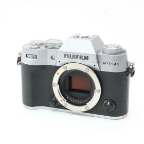 【中古】 《美品》 FUJIFILM X-T50 ボディ シルバー [ デジタルカメラ ]