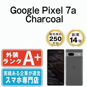 【中古】 Google Pixel7a Charcoal gp7ach9mtm
