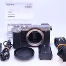 【7,926回 極美品】SONY α7C ボディ シルバー ILCE-7C フルサイズ ミラーレス一眼カメラ