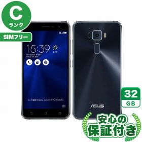 SIMフリー ZenFone 3 ZE520KL サファイアブラック32GB 本体[Cランク] Androidスマホ 中古 送料無料 当社3ヶ月保証