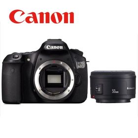 キヤノン Canon EOS 60D EF 50mm 1.8 II 単焦点 レンズセット デジタル一眼レフ カメラ 中古