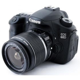 キヤノン デジタル一眼 CANON EOS 60D レンズキット 中古 新品SDカード付き 届いてすぐに使える 手振れ補正 動画撮影