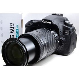 キヤノン Canon EOS 60D ズームセット 美品 、SDカードストラップ付き <プレゼント包装承ります>