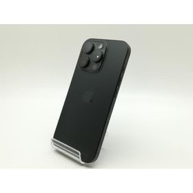 【中古】Apple 国内版 【SIMフリー】 iPhone 16 Pro 512GB ブラックチタニウム MYN43J/A【新橋】保証期間１ヶ月【ランクB】
