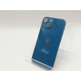 【中古】Apple 楽天モバイル 【SIMフリー】 iPhone 13 mini 256GB ブルー MLJN3J/A【川崎駅前】保証期間1ヶ月【ランクC】