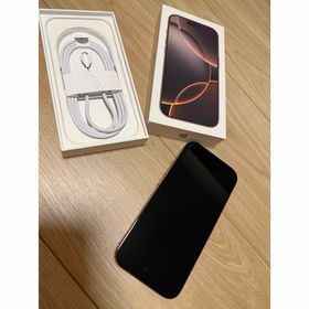 アップル(Apple)のiPhone16pro 256 デザートチタニウム(スマートフォン本体)