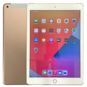 【中古】 アップル iPad 第6世代 Wi-Fi+Cellular 32GB Gold ゴールド au SIMロック解除済 A1954 白ロム 本体