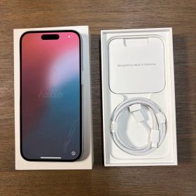 iPhone15 ブルー 128GB SIMフリー 箱、充電ケーブル付き