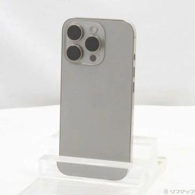 【中古】Apple(アップル) iPhone16 Pro 128GB ナチュラルチタニウム MYMY3J／A SIMフリー 〔ネットワーク利用制限▲〕 【344-ud】