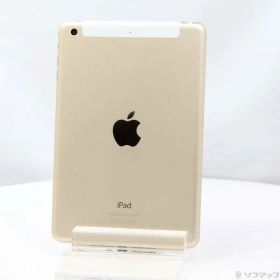 【中古】Apple(アップル) iPad mini 3 16GB ゴールド MGYR2J／A au 【262-ud】