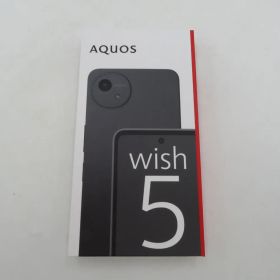 シャープ AQUOS アクオス Androidスマホ SHARP AQUOS wish5 SH-M32 スミ SIMフリー 未開封品