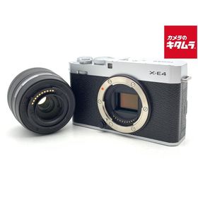 【中古】 【並品】 フジフイルム X-E4 XC15-45mmレンズキット シルバー