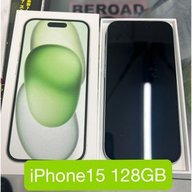 アイフォーン(iPhone)の📱 iPhone 15 128GB グリーン（docomo）中古(スマートフォン本体)