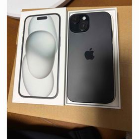 アイフォーン(iPhone)のApple iPhone 15 128GB ブラック(スマートフォン本体)