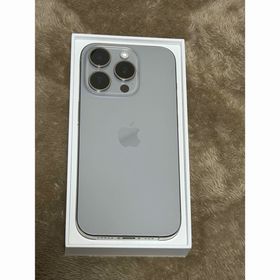 アップル(Apple)のアップル iPhone15 Pro 256GB ナチュラルチタニウム(スマートフォン本体)