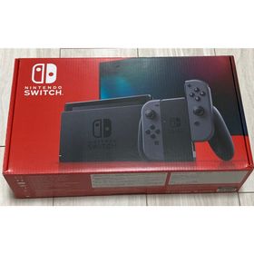 ニンテンドースイッチ(Nintendo Switch)のNintendo Switch ［HAC-001］グレー MSD128GB付(家庭用ゲーム機本体)