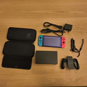 ニンテンドースイッチ(Nintendo Switch)のNintendo Switch JOY-CON(L) ネオンブルー/(R) ネ…(家庭用ゲーム機本体)