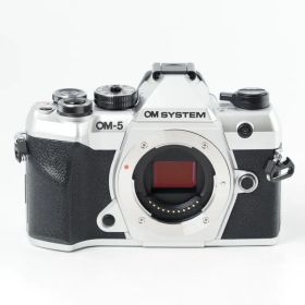 OM SYSTEM OM-5 Mark II ボディ シルバー OM5MK2 ミラーレス一眼レフカメラ #14548