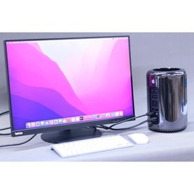 デスクトップパソコン Xeon 32Gメモリ 24インチWUXGAモニターセット MacPro 3.5 6Coa A1481 Xeon E5-1650v2 SSD256G FireProD500x2基 OS 12 Monterey