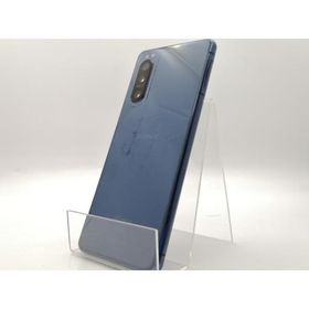 【中古】SONY docomo 【SIMロック解除済み】 Xperia 5 II ブルー 8GB 128GB SO-52A【大須2】保証期間１ヶ月【ランクC】