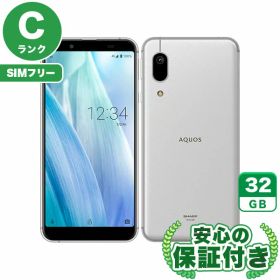 SIMフリー AQUOS sense3 basic SHV48 シルバー32GB 本体[Cランク] Androidスマホ 中古 送料無料 当社6ヶ月保証