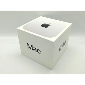 【未使用】Apple Mac mini M4(CPU:10C/GPU:10C) 16GB/256GB シルバー MU9D3J/A (M4・2024)【秋葉4号】保証期間3ヶ月