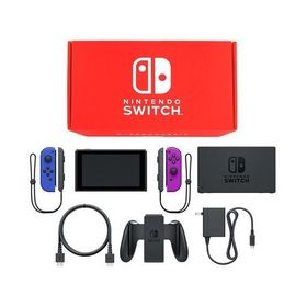 中古ニンテンドースイッチハード Nintendo Switch本体 カラーカスタマイズ [2019年8月モデル]/Joy-Con(L)ブルー(R)ネオンパ