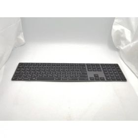 【中古】Apple Magic Keyboard（2018/テンキー付き/A1843） - 日本語（JIS） スペースグレイ MRMH2J/A【ECセンター】保証期間1週間
